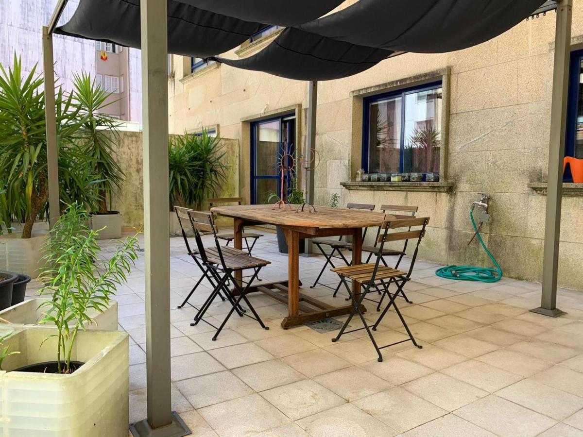 Appartamento Impresionante Piso En El Centro De Pontevedra Con Terraza Y Parking Esterno foto